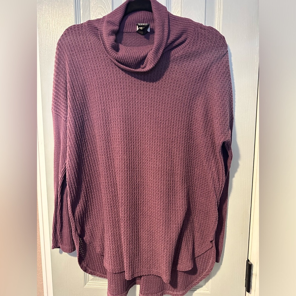 Bobeau Soft purple turtleneck from Nordstrom